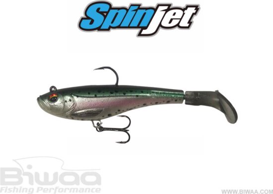 Biwaa Spinjet 4" 10cm 18g 49 Rainbow
