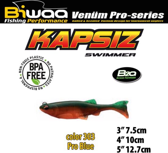 Biwaa Kapsiz 4" 10cm 201 Fire Tiger