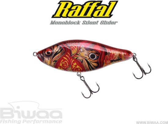 Biwaa Glider Raffal 4" S 10cm 43g 57 Daruma Red