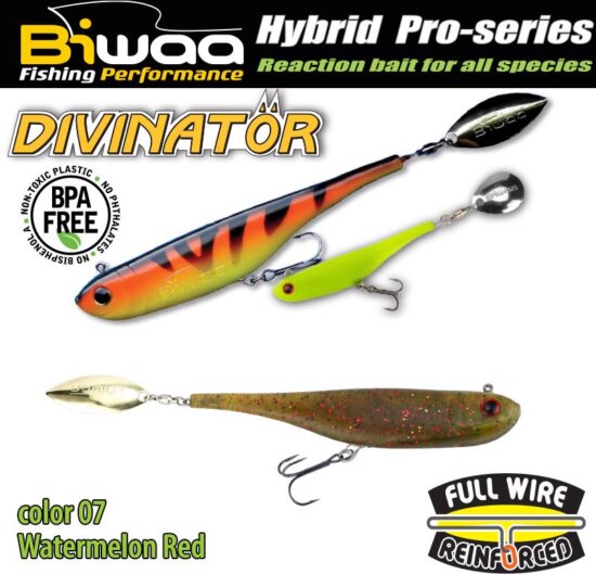 Biwaa Divinator Mini 9.5cm 9g 07 Watermelon Red