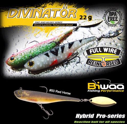 Biwaa Divinator Junior 14cm 22g 50 Red Horse