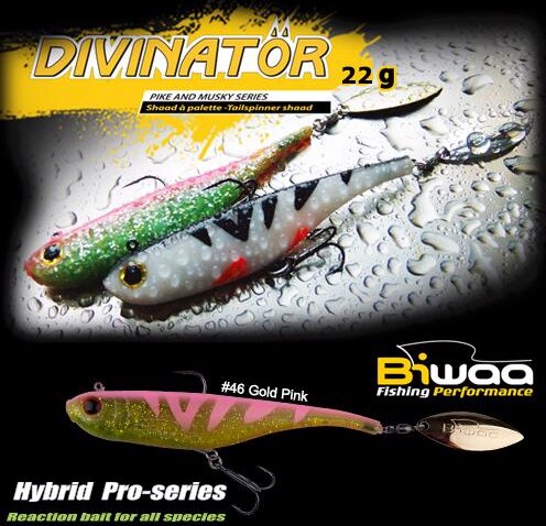 Biwaa Divinator Junior 14cm 22g 46 Gold Pink