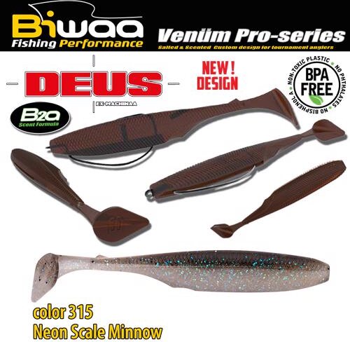 Biwaa Deus 315 Neon Scale Minnow