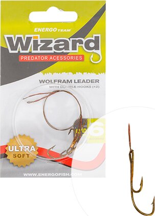 Wolfram Előke 2 Ágú Horggal 9 9kg 2db/cs