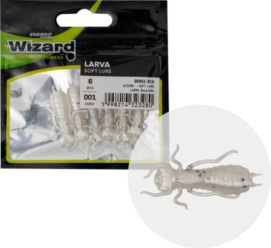 Wizard Larva Col. 001 6db/cs