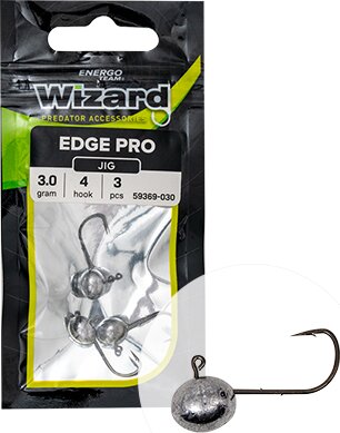 Wizard Edge Pro Jig Fej 2,5g 6 3db/cs