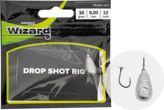 Wizard Dropshot Leader Light 10g 0.20 12Es Horog