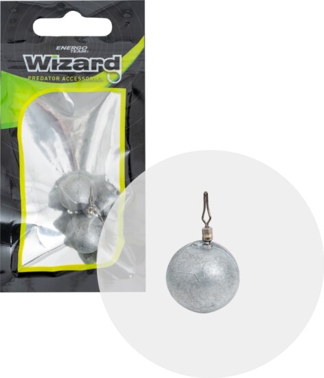 Wizard Dropshot Gömb Ólom 15g Go Green 2db/cs