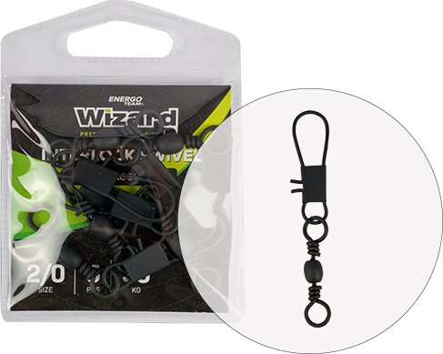 Wizard Catfish Barrel Forgókapocs 4/0×6 4db/csomag