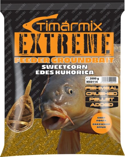 Timár Mix Extreme Feeder Groundbait Sweet Corn 2kg