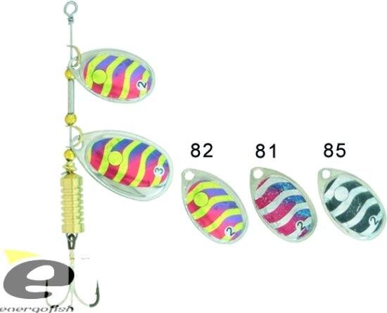 Stork Tandem Körforgó, Fekete Ezüst Csillám 2