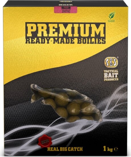 SBS Premium Ready-Made Boilies M1 1kg 20mm