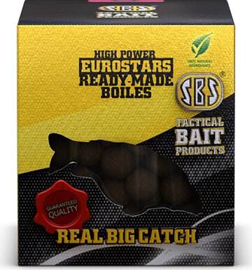 SBS Eurostar Ready-Made Boilies Squid & Octopus 150g 20mm