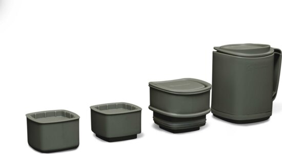 Ridgemonkey Thermomug Dlx Brew Set Green Duplafalú Bögre Tárolókkal