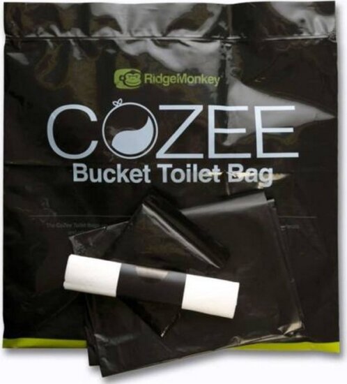 Ridgemonkey Cozee Toilet Bagsx5 Lebomló Tasak Tábori Wc-Hez