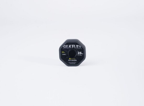 Ridgemonkey Connexion Silkflex Soft Braid Előkezsinór 25lb 20m