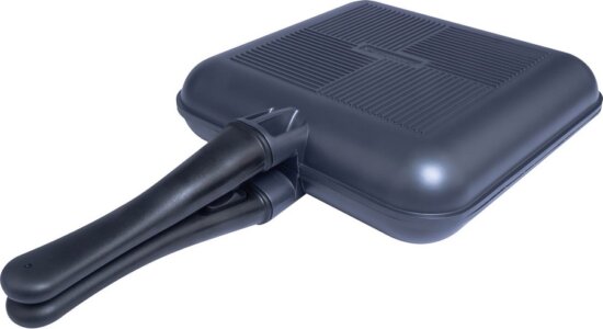 Ridgemonkey Connect Pan & Griddle Sütő És Pároló Szett XXL Granite Edition