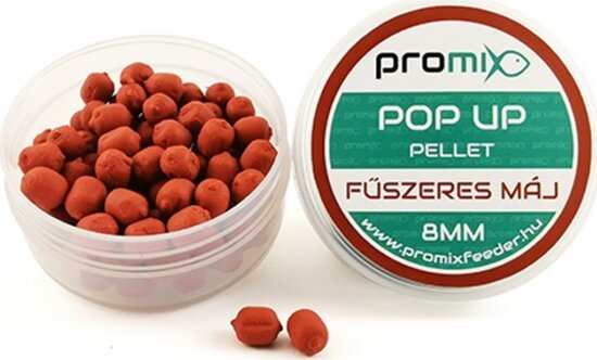 Promix Pop Up Pellet 8mm Fűszeres Máj 20g