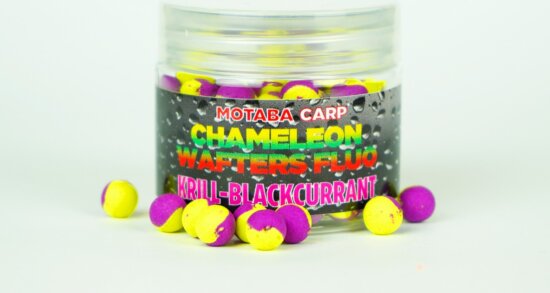 Motaba Carp Wafters Chameleon Fluo Krill Feketeribizli 10mm 30g