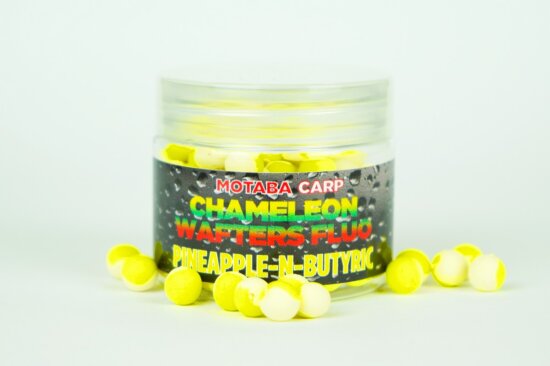Motaba Carp Wafters Chameleon Fluo Ananász Vajsav 10mm 30g