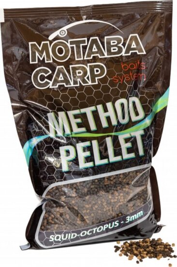 Motaba Carp Method Pellet Squid Octopus 3mm 800g