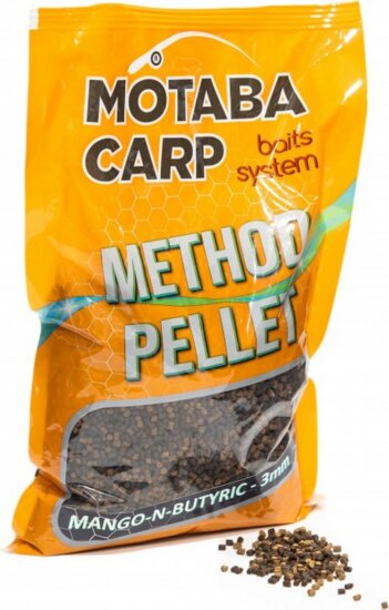 Motaba Carp Method Pellet Mangó Vajsav 3mm 800g