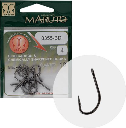 Maruto Horog 8355Bd 8 Black Nickel 10db/cs