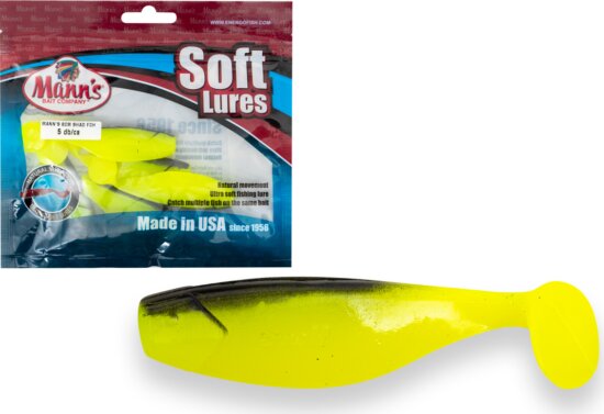 Mann's 8cm Shad Fchbb 4db/csomag