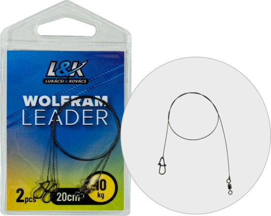 L&K Wolfram Leader 10kg 20cm 2Pcs
