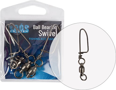 Koós Hengeres Csapágyas Forgó Coastlock Kapoccsal 8x8 2db/csomag