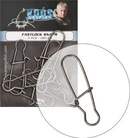 Koós Catfish Gyorskapocs 100lb 7db/cs