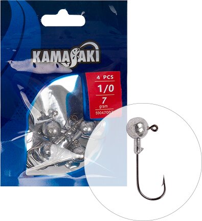 Kamasaki Pression Jig Fej 14g 3/0 3db/csomag