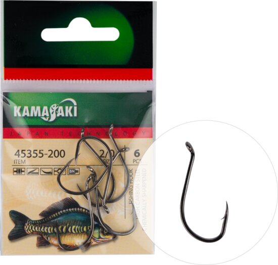 Kamasaki Carbon Horog P8403Bn Nr2/0 Csomagolt (6db)