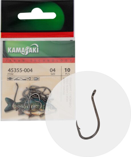 Kamasaki Carbon Horog P8403Bn Nr 04 Csomagolt (10db)