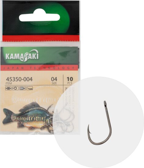 Kamasaki Carbon Horog P806Bn Nr 04 Csomagolt (10db)