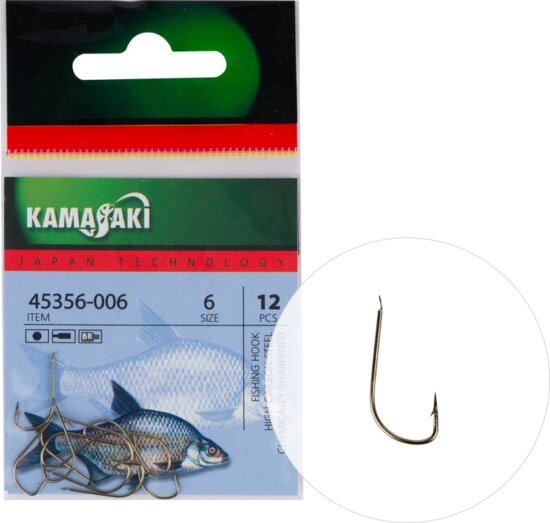 Kamasaki Carbon Horog P801Br Nr 06 Csomagolt (12db)