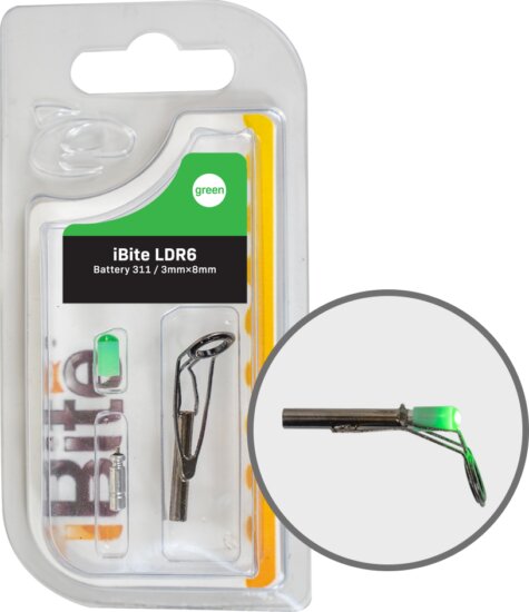 iBite Feeder Spiccgyűrű Kit 311 Elem + Zöld Led + Gyűrű 3.00x8mm