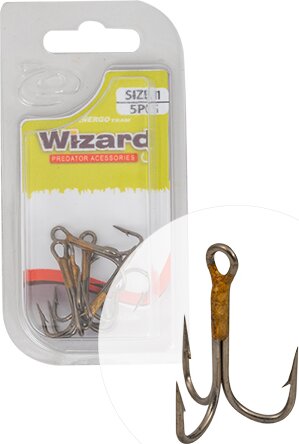 Hármashorog Wizard Grizzly Ec774 No.:6 4X Bz 5db/C
