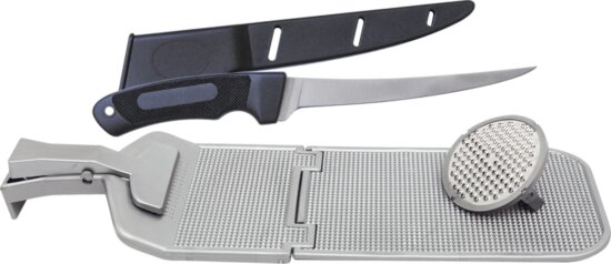 Haltisztitó Deszka Ajándék Outdoor Filézőkéssel