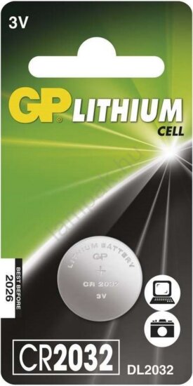 Gp Cr2032 Lithium Gombelem