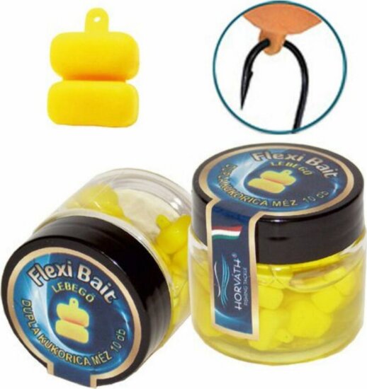 Flexi Bait Dupla Kukorca Méz 10db