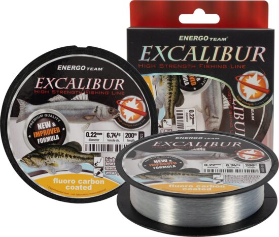 Excalibur Sea Fluoro Carbon Coated 200m 0,22