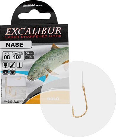 Excalibur Kötött Horog Bolo, Gold No.12