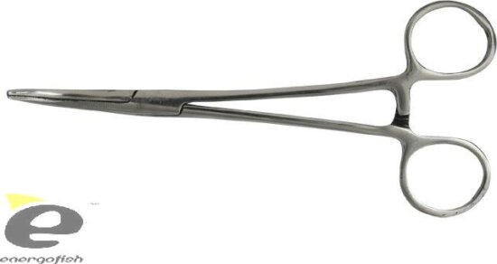 Érfogó Csipesz 15cm Hajlított