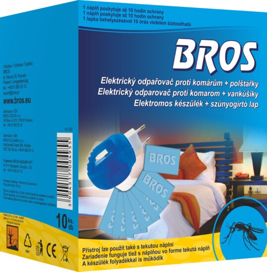 Elektromos Készülék+ Szúnyogirtó Lap / 10db