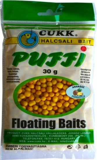 CUKK Puffi Mini Sárga (Ananász)