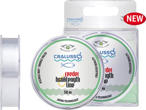 Cralusso Zsinór Feeder Előke 0,14mm 50m