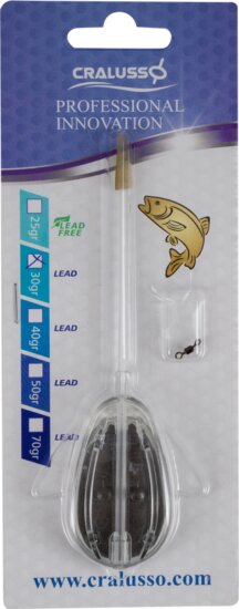 Cralusso Színtelen Rocket Method Kosár (1db/cs) 30g