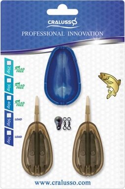 Cralusso Sensitive Method Kosár Szett (2+1db/Szett) 30g