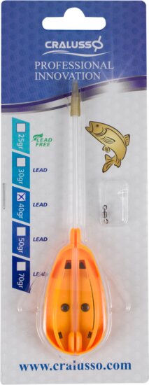 Cralusso Narancssárga Rocket Method Kosár (1db/cs) 30g